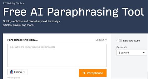 ahrefs paragraph rewriter|Free AI Paraphrasing Tool .